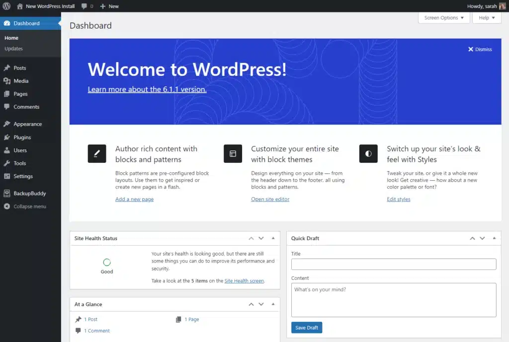 Créer son site avec WordPress